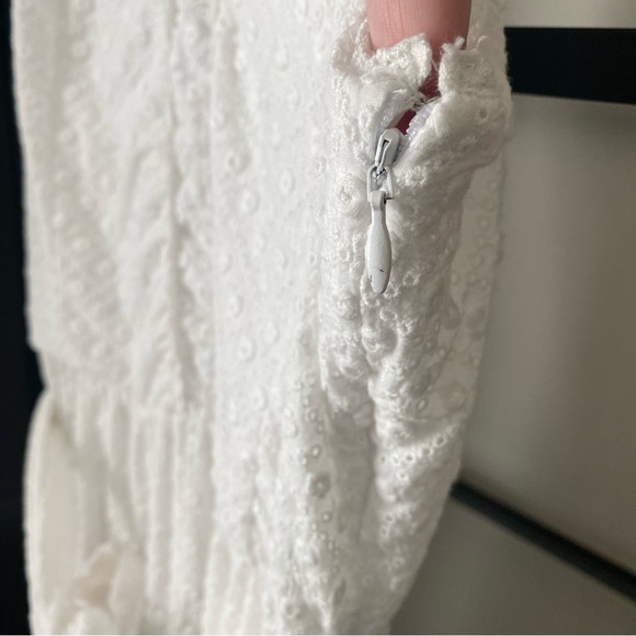 Paige Nahla Tiered Eyelet Mini Dress - Picture 6 of 9